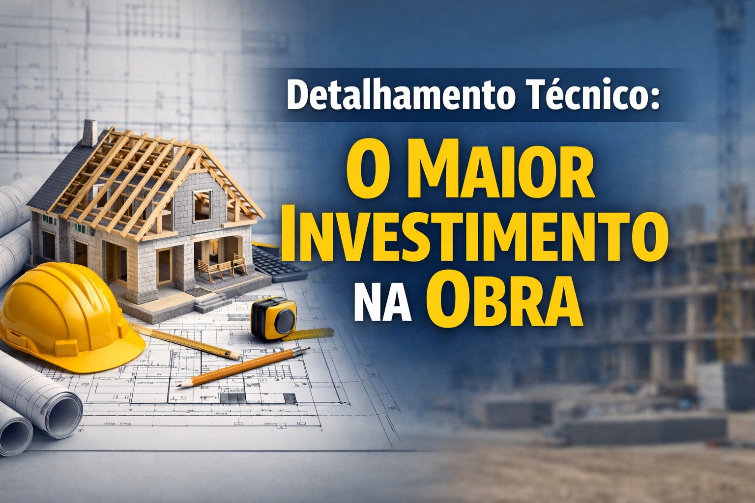 Por que o Detalhamento Técnico é o maior investimento (e a maior economia) da sua obra?
