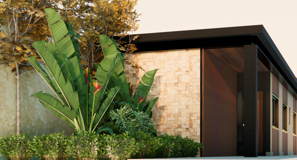 Casa Geminada | Design Contemporâneo e Conforto Ambiental 11 Casa com Paisagismo
