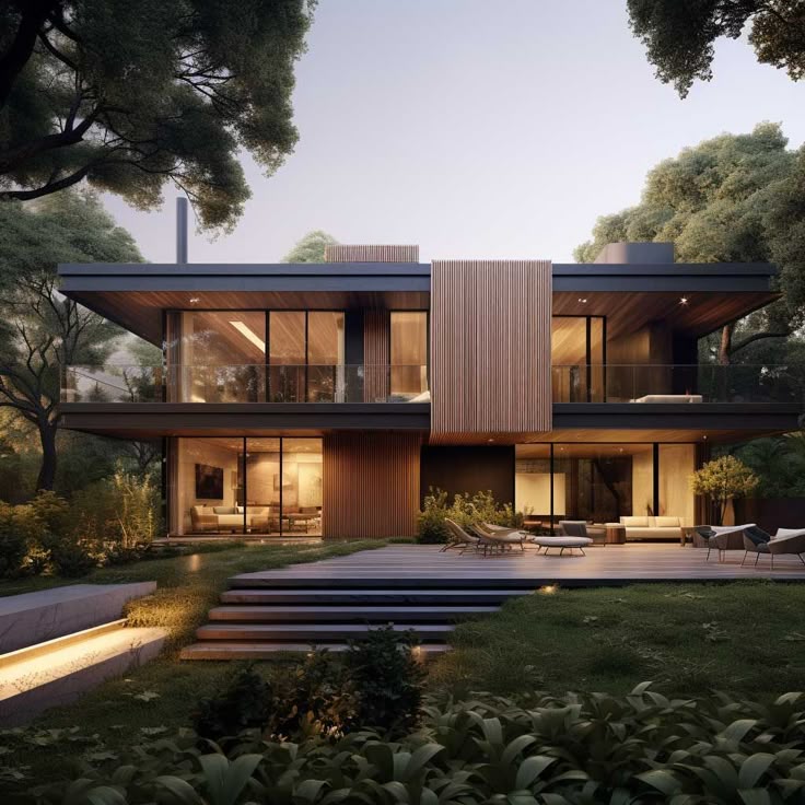 Casa sustentável com Feng Shui em Belo Horizonte e Nova Lima: integração com a natureza, madeira aparente e luz natural abundante